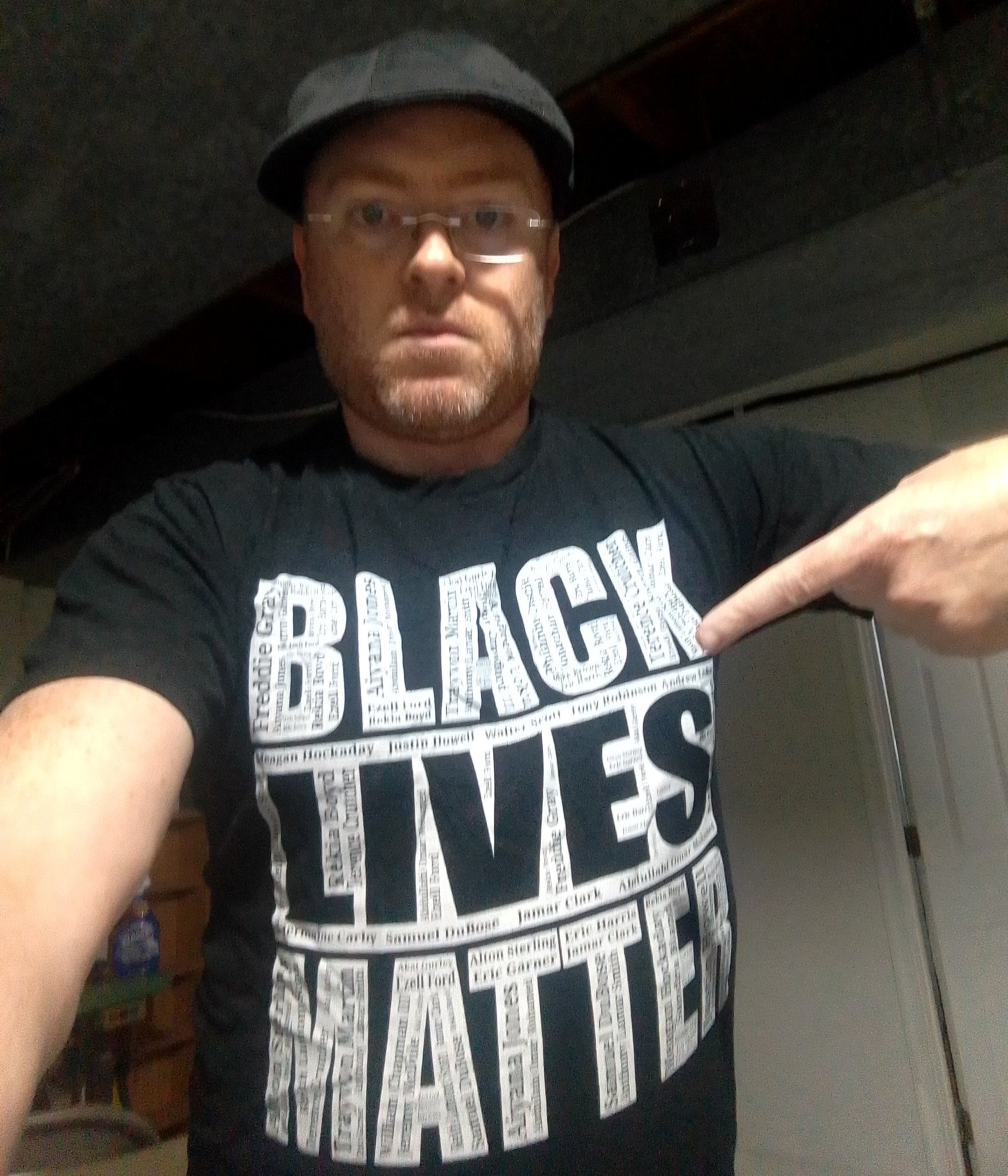 Brian believes Black lives matter.  Period.  Full stop.
